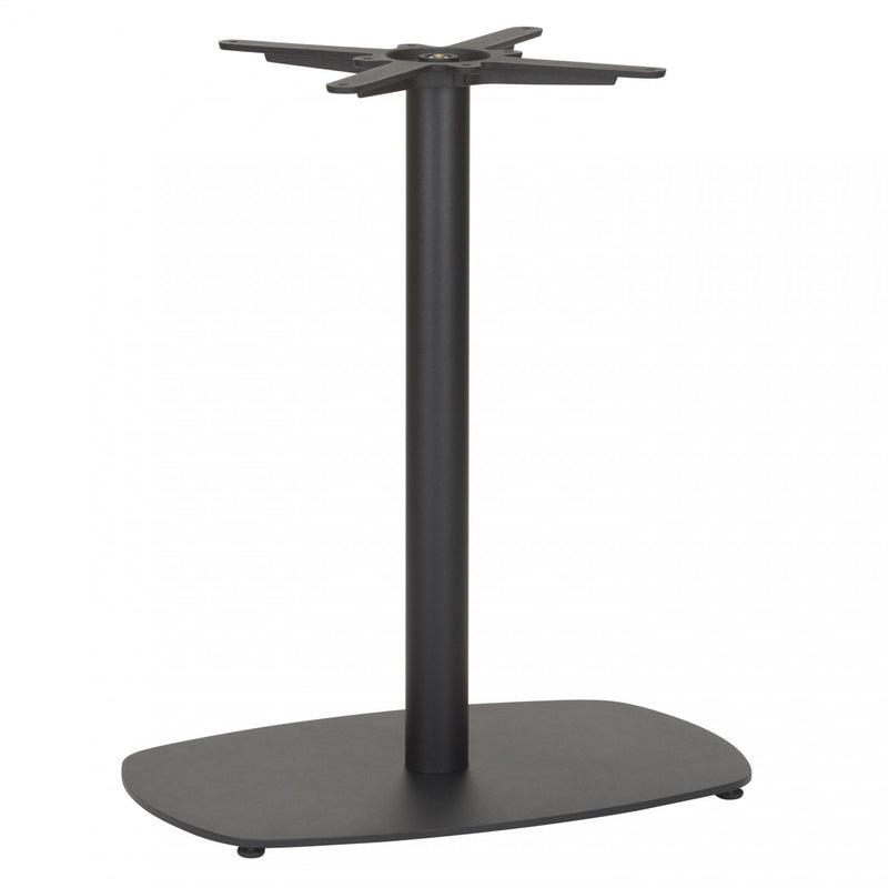 Vega Single Pedestal Rectangle Cast Iron Table Base