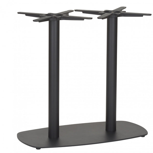 Vega Twin Pedestal Rectangle Cast Iron Table Base