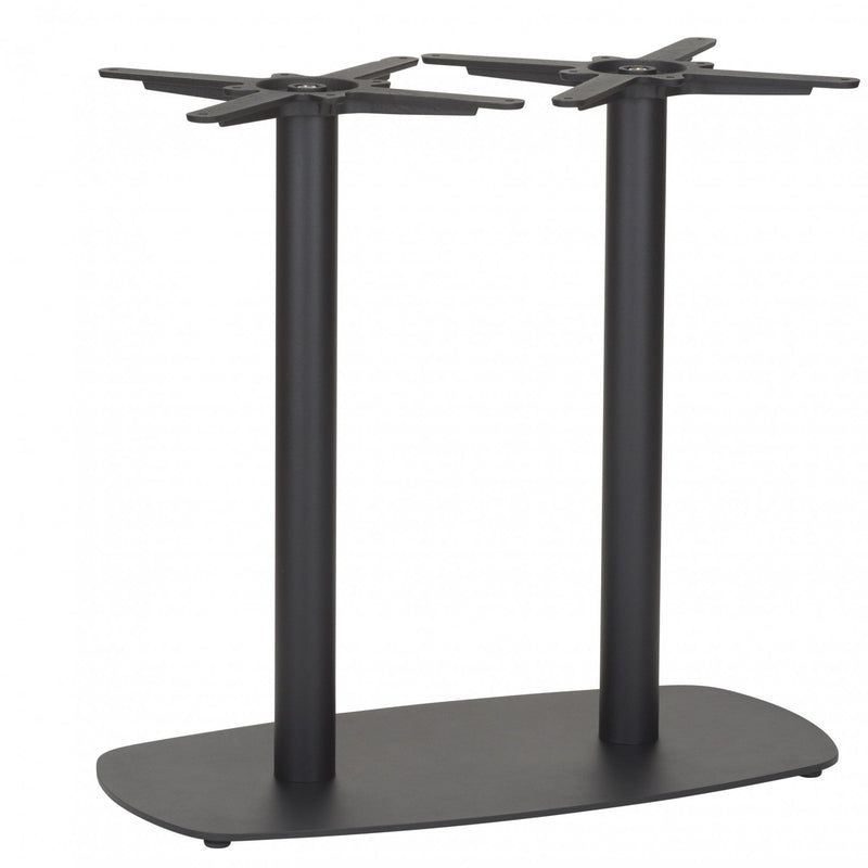 Vega Twin Pedestal Rectangle Cast Iron Table Base