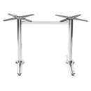 Verano Twin Pedestal Outdoor All-Weather Table Base