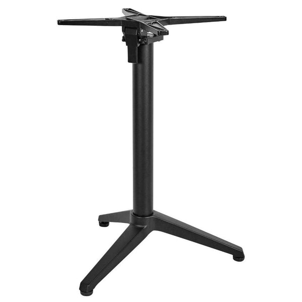 Bruges Black Outdoor Three Leg Table Base