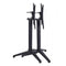 Bruges Black Outdoor Three Leg Table Base