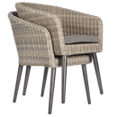 Hanover Outdoor Stacking Tub Chair