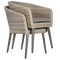 Hanover Outdoor Stacking Tub Chair