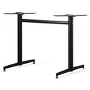 Malaga Twin Pedestal Black Outdoor Table Base