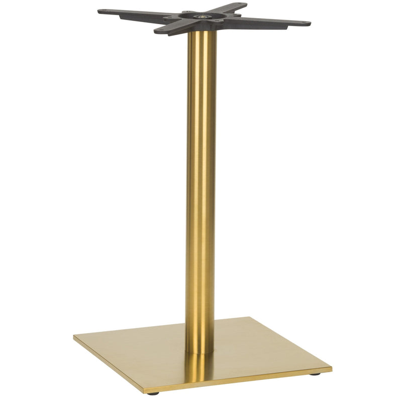 Midas Square Vintage Brass Table Base - Small