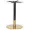 Aristotle Round Vintage Brass Table Base - Small