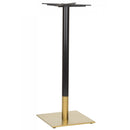 Aristotle Square Vintage Brass Table Base - Small