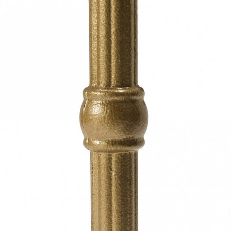 Gold Bistro Ornate Four Leg Cast Iron Table Base