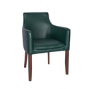 Repton Upholstered Faux Leather Armchair