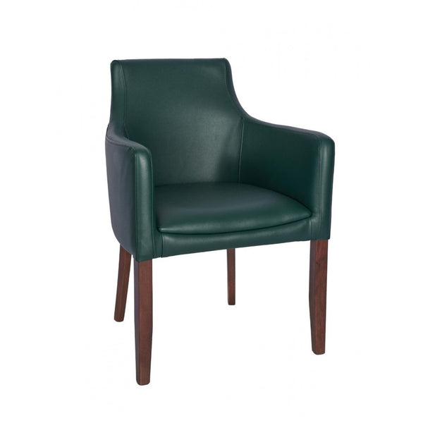 Repton Upholstered Faux Leather Armchair