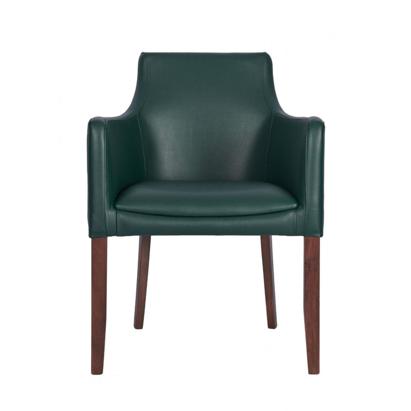 Repton Upholstered Faux Leather Armchair