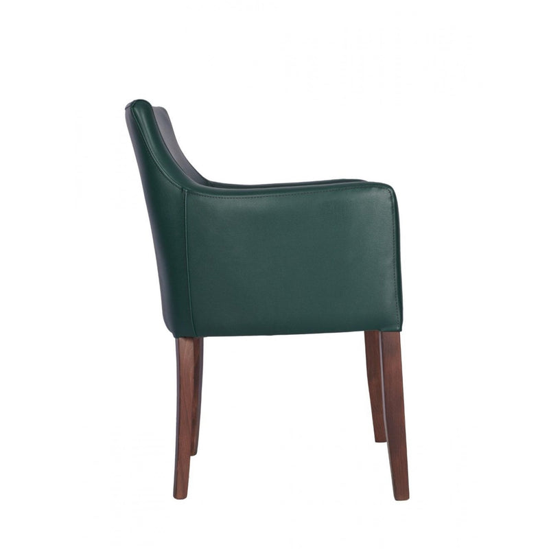 Repton Upholstered Faux Leather Armchair