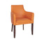 Repton Upholstered Faux Leather Armchair