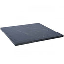 Black Pietra Marble Laminate Restaurant Table Top - 25mm