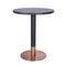 Black Pietra Marble Laminate Restaurant Table Top - 25mm