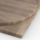 Grey Nebraska Oak Restaurant Table Top - 25mm