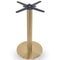 Cava Round Champagne Gold Table Base - Medium