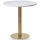 Cava Round Champagne Gold Table Base - Medium