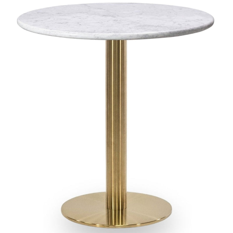 Cava Round Champagne Gold Table Base - Medium