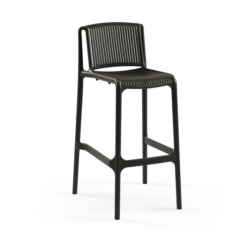Blink Polypropylene Outdoor Bar Stool