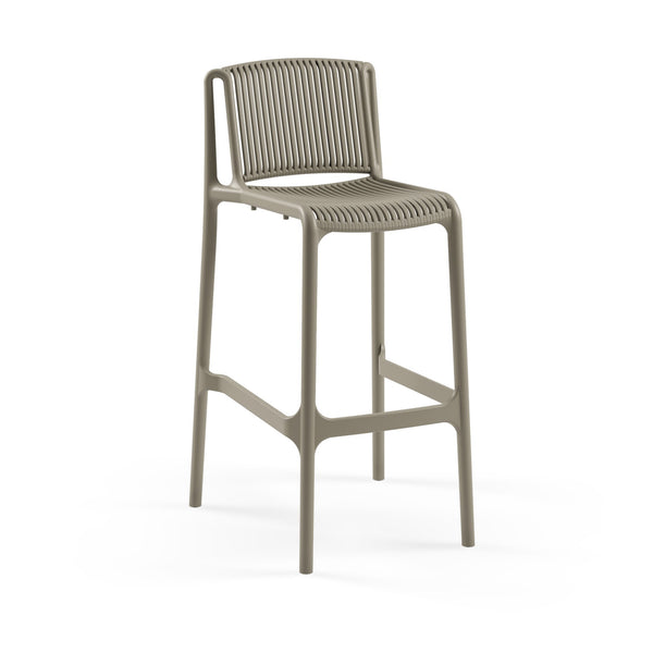 Blink Polypropylene Outdoor Bar Stool
