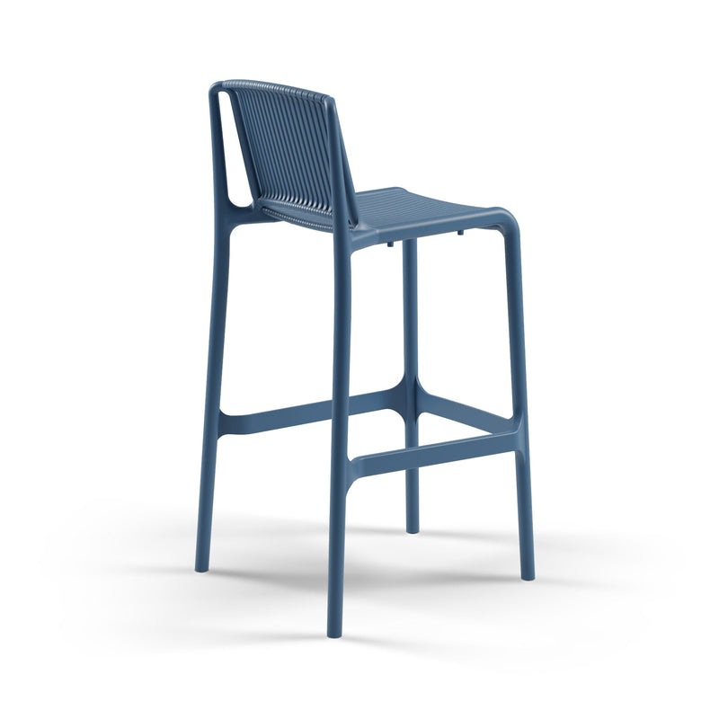 Blink Polypropylene Outdoor Bar Stool