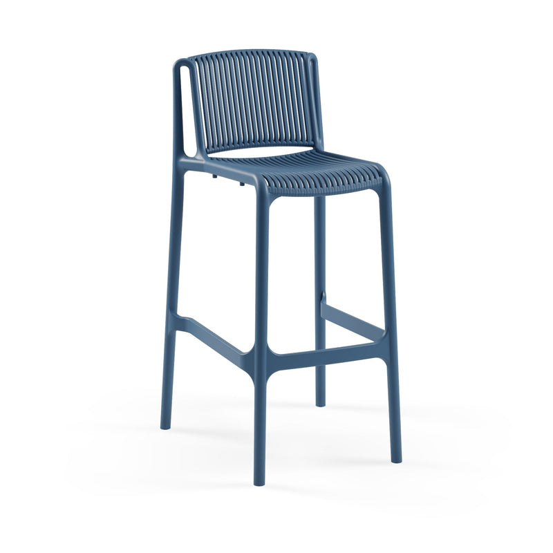 Blink Polypropylene Outdoor Bar Stool