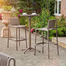 Blink Polypropylene Outdoor Bar Stool
