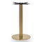 Cava Round Champagne Gold Table Base - Medium