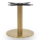 Cava Round Champagne Gold Table Base - Medium