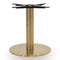 Cava Round Champagne Gold Table Base - Medium