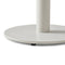 Forza White Round Medium Cast Iron Table Base