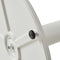 Forza White Round Medium Cast Iron Table Base