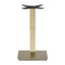 Cava Square Champagne Gold Table Base - Medium