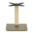 Cava Square Champagne Gold Table Base - Medium