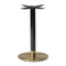 Cava Round Black and Gold Table Base - Medium