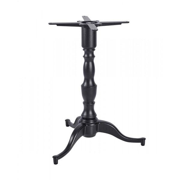 Queen Anne Ornate Three Leg Cast Iron Table Base