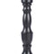 Queen Anne Twin Leg Pedestal Ornate Black Cast Iron Table Base