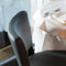 Alto Faux Leather Side Chair - Black