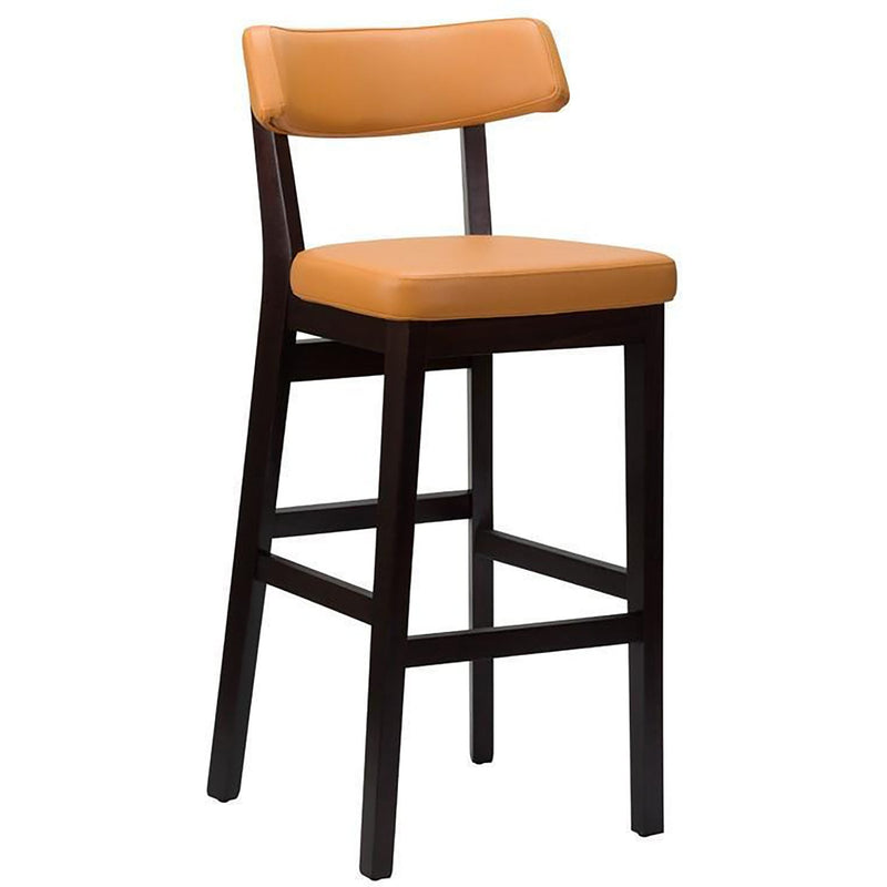 Nico Faux Leather Bar Stool - Wenge