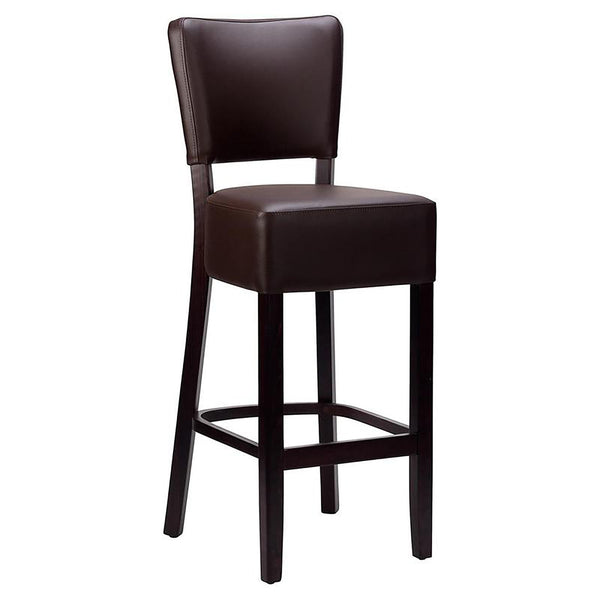 Alto Faux Leather Bar Stool - Wenge