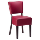 Alto Faux Leather Side Chair - Wenge