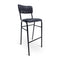 Derby Industrial Bar Stool - Faux Leather