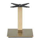 Cava Square Champagne Gold Table Base - Medium