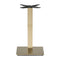 Cava Square Champagne Gold Table Base - Small
