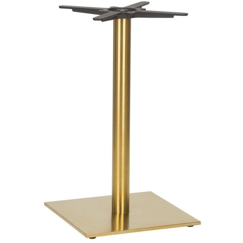 Midas Square Vintage Brass Table Base - Small