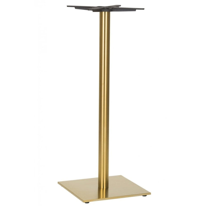 Midas Square Vintage Brass Table Base - Small
