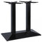 Quattro Rectangular Twin Pedestal Cast Iron Table Base