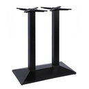 Quattro Rectangular Twin Pedestal Cast Iron Table Base